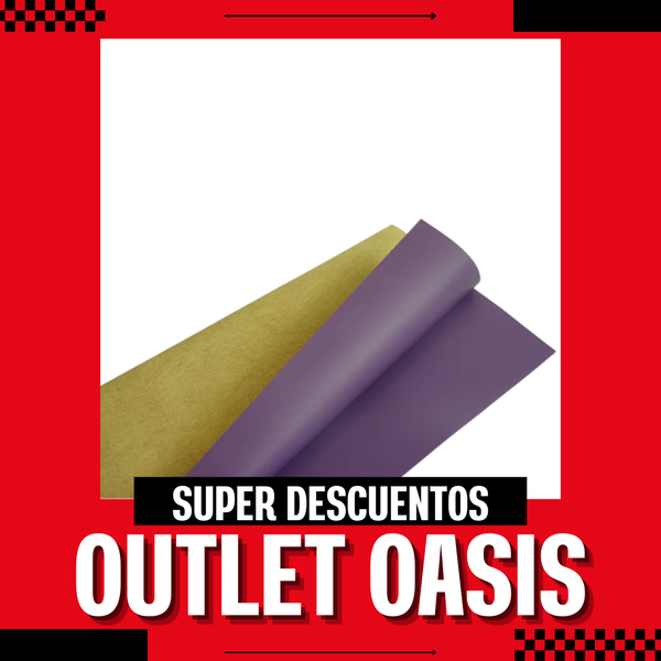PAPEL COREANO DOBLE CARA KRAFT/MORADO