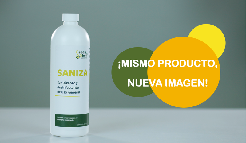 SANIZA, ¡Mismo producto, Nueva imagen!