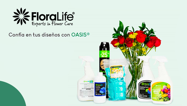 Confía en tus diseños con Floralife®
