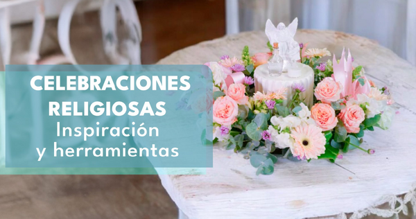 Diseños florales para celebraciones religiosas: inspiración y herramientas ideales con productos OASIS®
