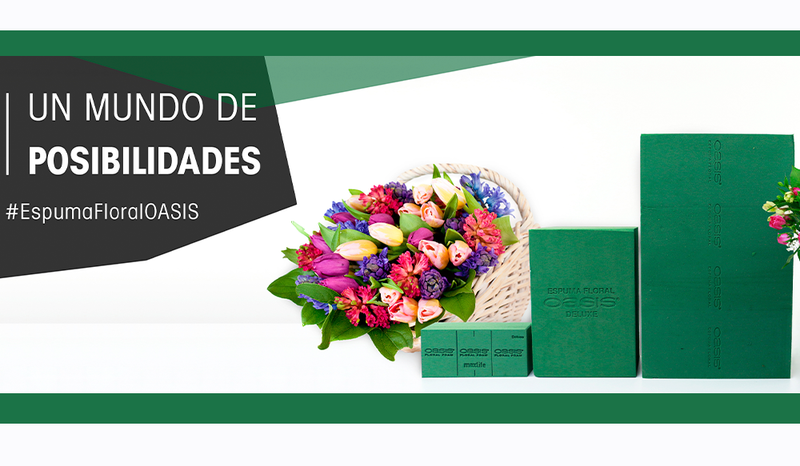 Espuma floral OASIS®, el Aliado Perfecto.