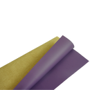 Papel coreano doble cara color kraft/morado. - Oasis Floral México. - Resistente al agua, su impermeabilidad es ideal ya que las flores se pueden hidratar sin dañar el papel. - Facil manejo para diferentes tamaños de bouquets y regalos.