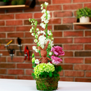 Alambre rizado calibre 28, fino y perfecto para añadir movimiento a ramilletes y arreglos florales. Disponible en diferentes colores, en piezas individuales de 250 metros (820 ft).