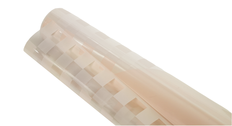 PAPEL CELOFAN CON CUADROS