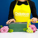 Cuchilla larga de 44 cm, ideal para cortes limpios y precisos en ladrillos, placas y Megablock de espuma floral OASIS® y RAINBOW™ (excepto FOM® -Sec). Disponible en piezas individuales. Extremar precauciones en su manejo.