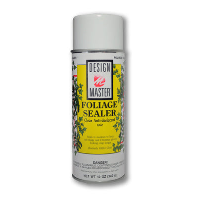  Aerosol no tóxico que sella la humedad y prolonga la vida y color del follaje. Ideal para todo tipo de follaje. Disponible en piezas individuales de 12 oz (340 g).