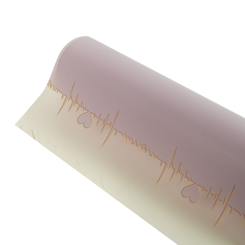 PAPEL CELOFAN ORILLA BLANCA CON CORAZONES