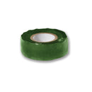 Cinta floral verde para atar estructuras, sin dejar residuos y resistente al calor y al frío. Crea sellos impermeables en segundos. Disponible en piezas individuales de ¾” x 15 ft.
